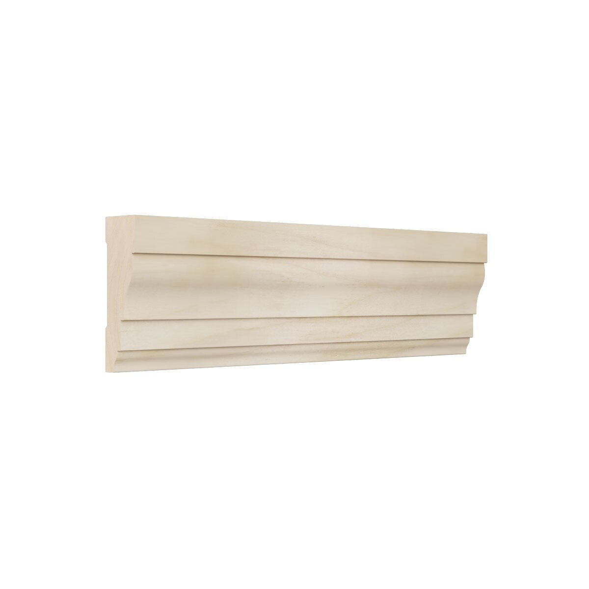 WM366 11/16-in D x 2-1/4-in W x 96-in L Americraft Solid Hardwood Stain Grade Colonial Casing Moulding