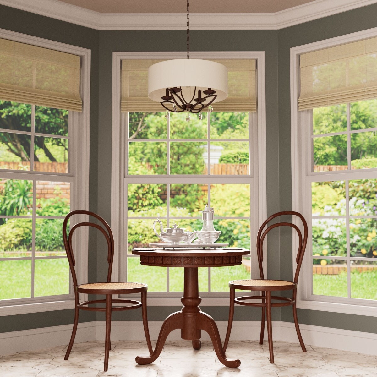 WM366 11/16-in D x 2-1/4-in W x 96-in L Americraft Solid Hardwood Stain Grade Colonial Casing Moulding