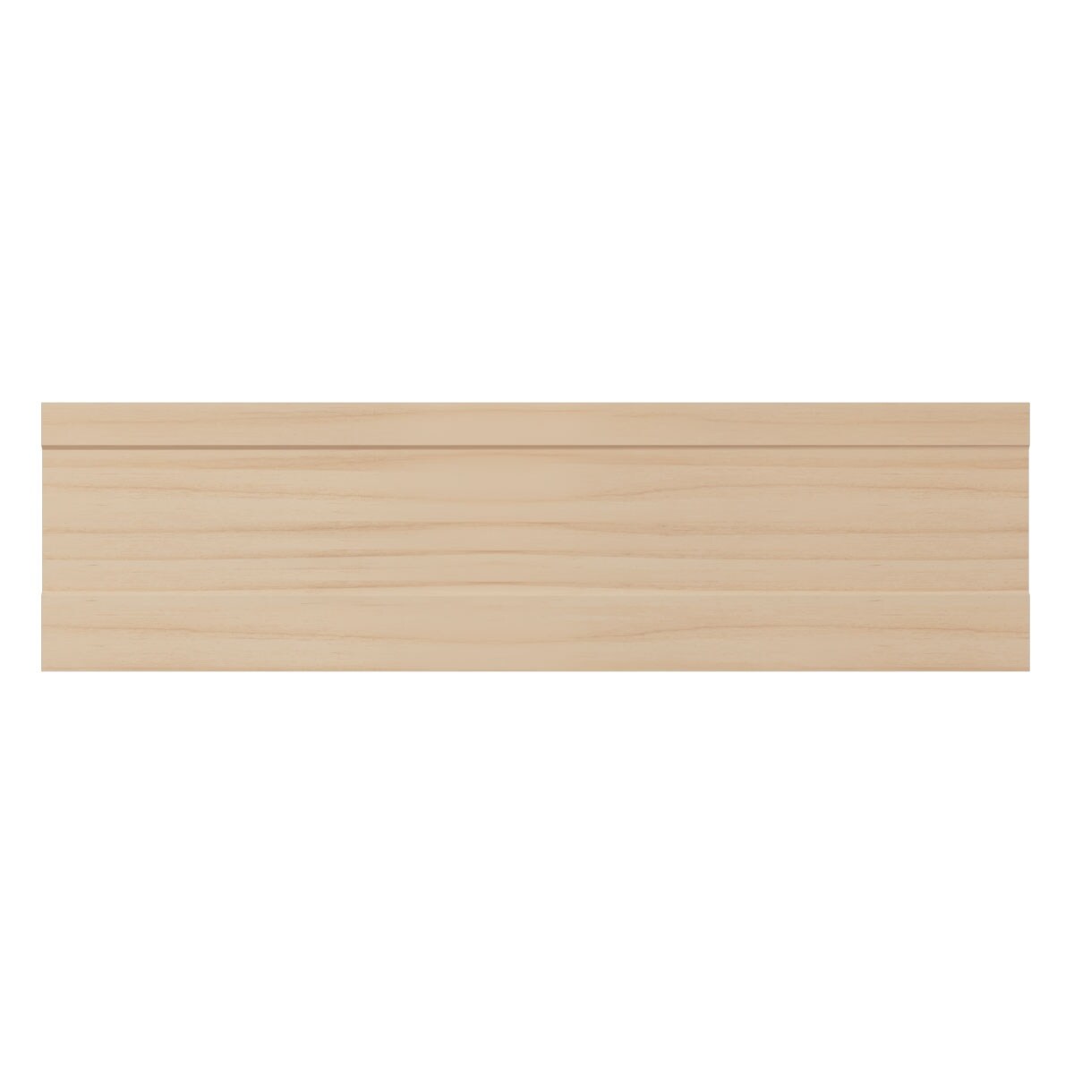 WM366 11/16-in D x 2-1/4-in W x 96-in L Americraft Solid Hardwood Stain Grade Colonial Casing Moulding