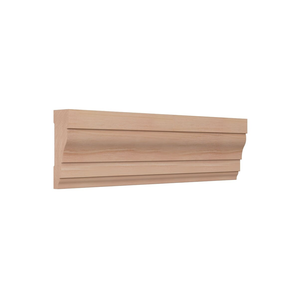 WM366 11/16-in D x 2-1/4-in W x 96-in L Americraft Solid Hardwood Stain Grade Colonial Casing Moulding