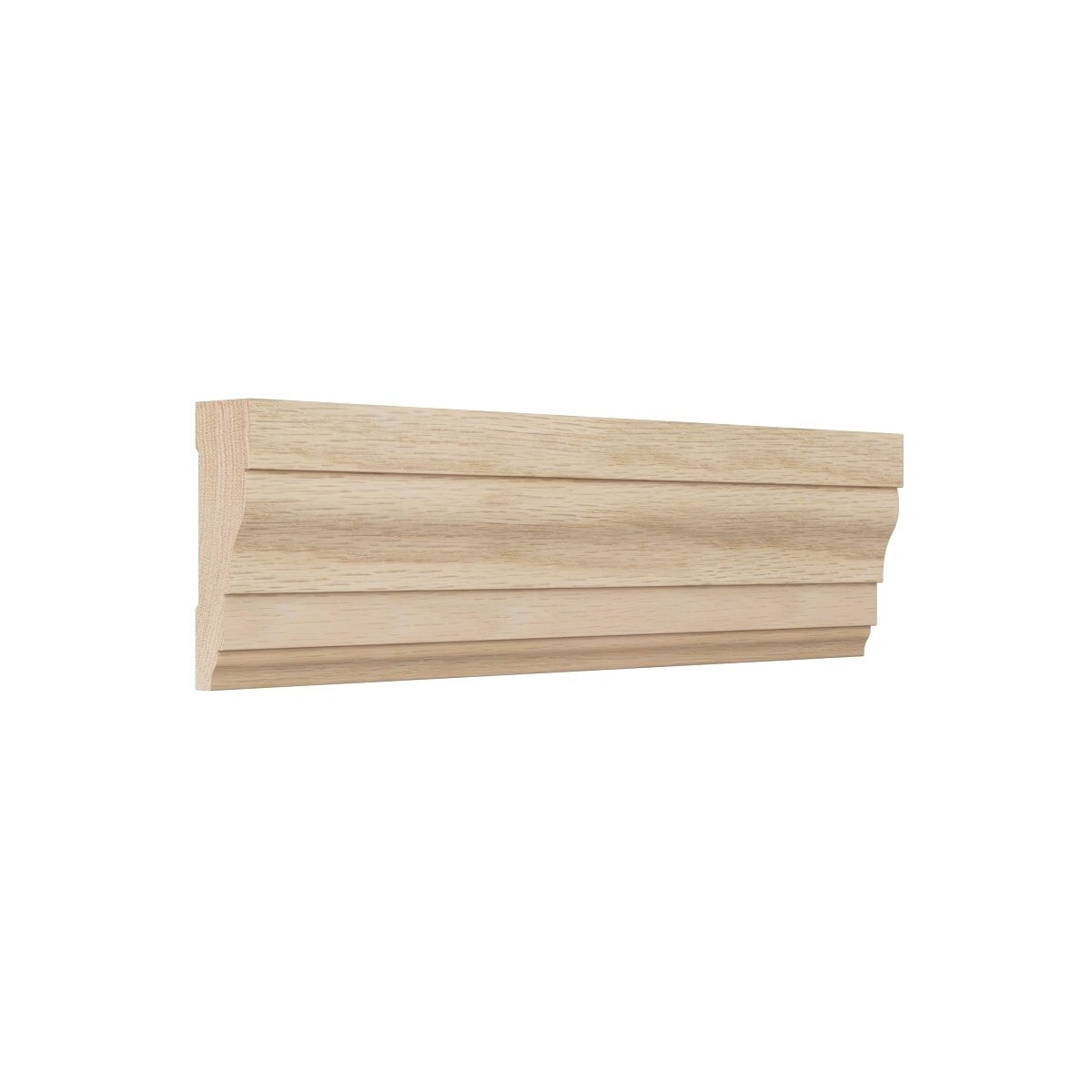 WM366 11/16-in D x 2-1/4-in W x 96-in L Americraft Solid Hardwood Stain Grade Colonial Casing Moulding