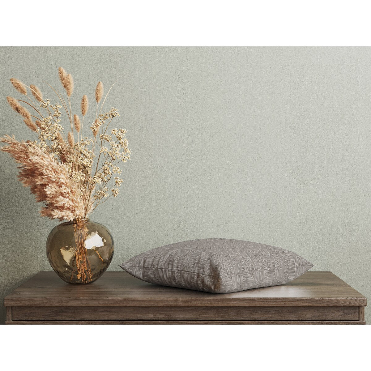 WOVEN TAUPE Accent Pillow by Kavka Designs