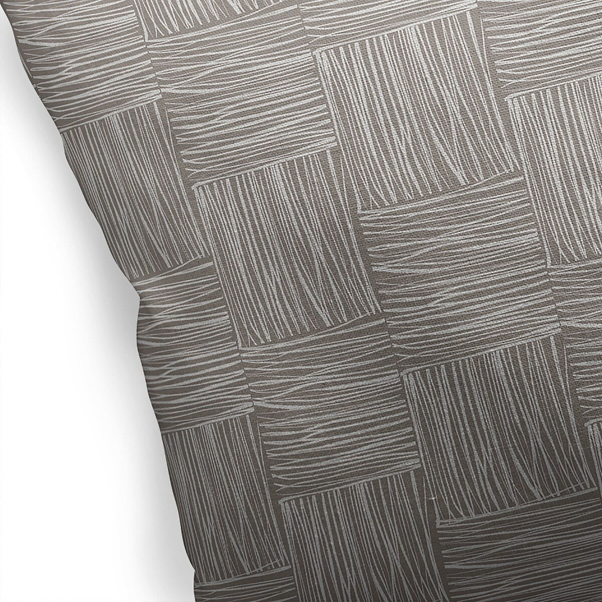 WOVEN TAUPE Accent Pillow by Kavka Designs