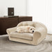WOWMAX Foldable Dog Sofa Bed, Orthopedic Dog Couch Sofa, Comfy Pet Bed