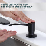 WOWOW Pull-Down Sprayer Kitchen Faucet with Soap Dispenser
