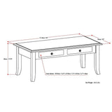 WYNDENHALL Collins Coffee Table