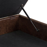 WYNDENHALL Ethan 38 inch Wide Mid Century Modern Square Table Ottoman