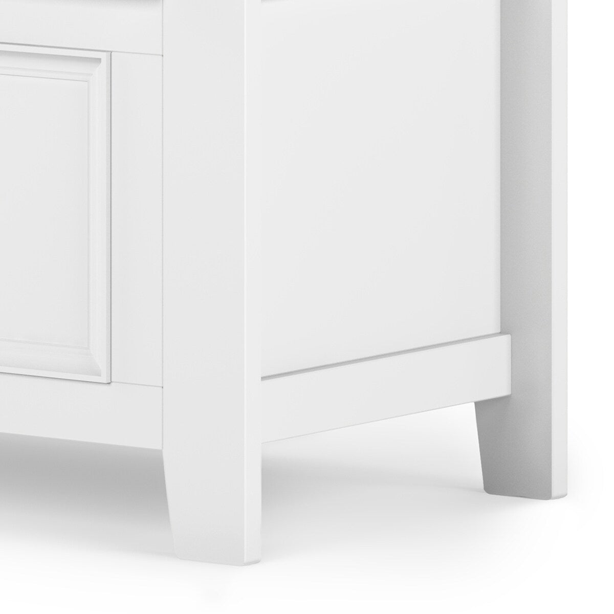 WYNDENHALL Halifax SOLID WOOD 36 inch Wide Transitional Small Entryway Storage Bench -  17"D x 36" W x 27.8"H