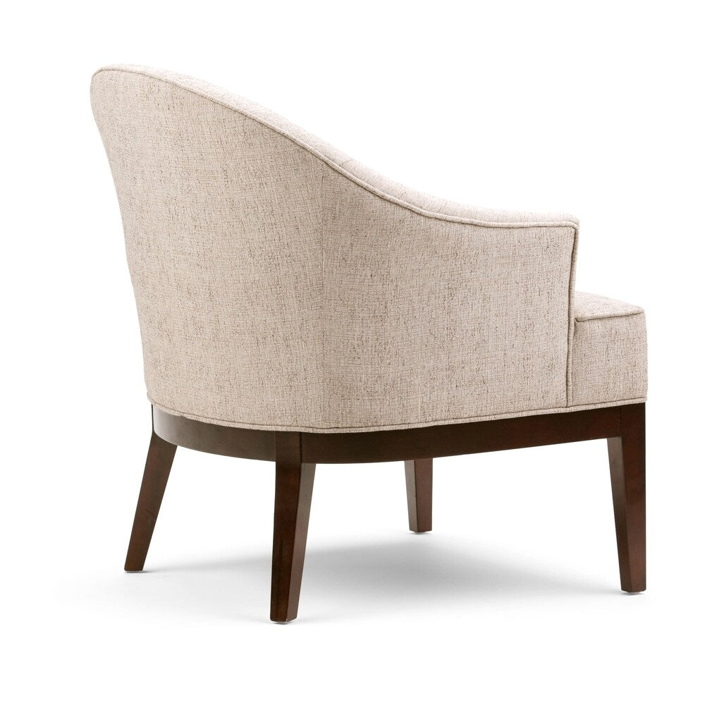 WYNDENHALL Harper 29 inch Wide Mid Century Modern Tub Chair, Fully Assembled