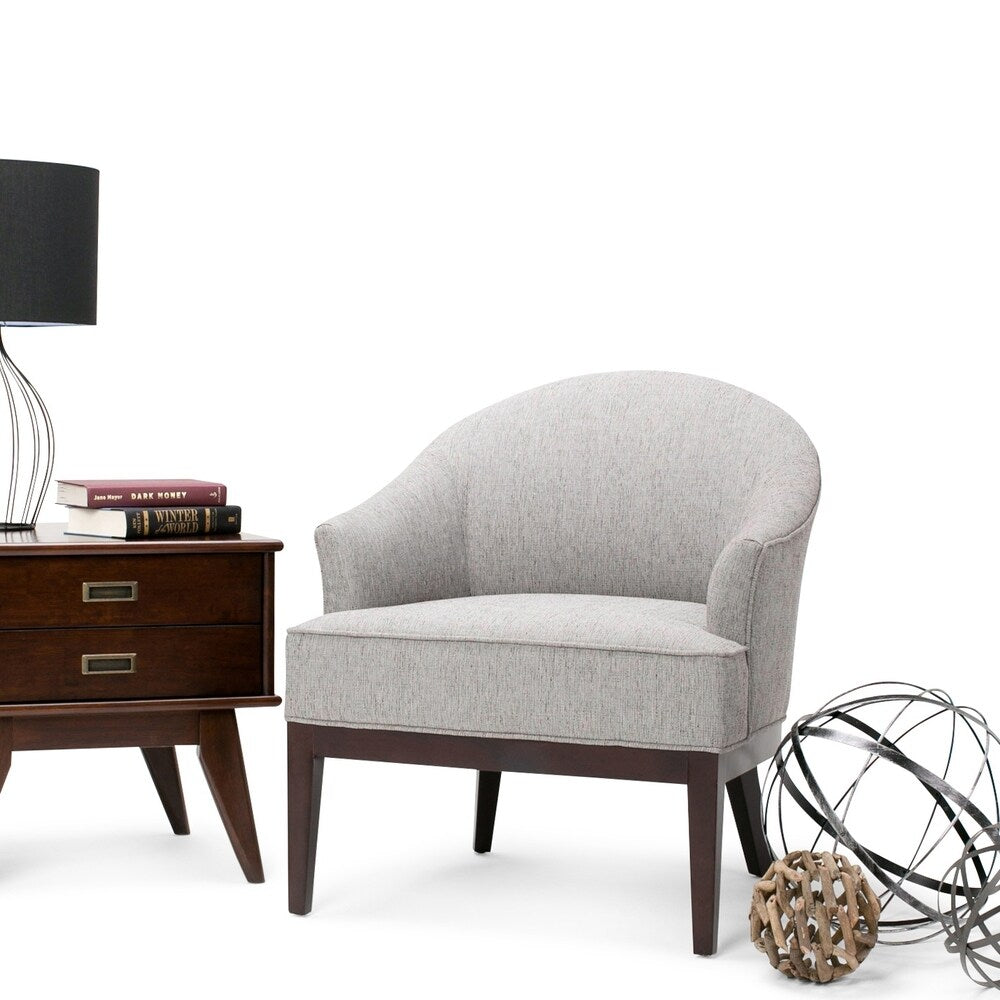 WYNDENHALL Harper 29 inch Wide Mid Century Modern Tub Chair, Fully Assembled