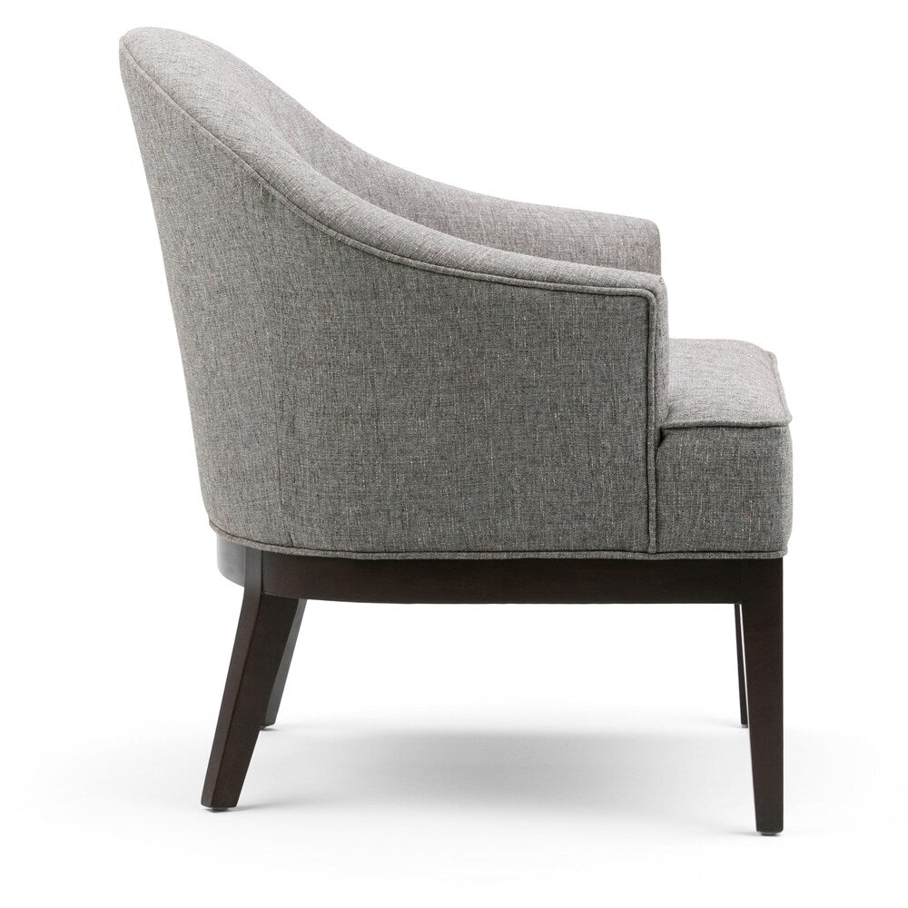 WYNDENHALL Harper 29 inch Wide Mid Century Modern Tub Chair, Fully Assembled