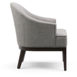 WYNDENHALL Harper 29 inch Wide Mid Century Modern Tub Chair, Fully Assembled