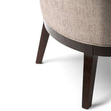 WYNDENHALL Harper 29 inch Wide Mid Century Modern Tub Chair, Fully Assembled