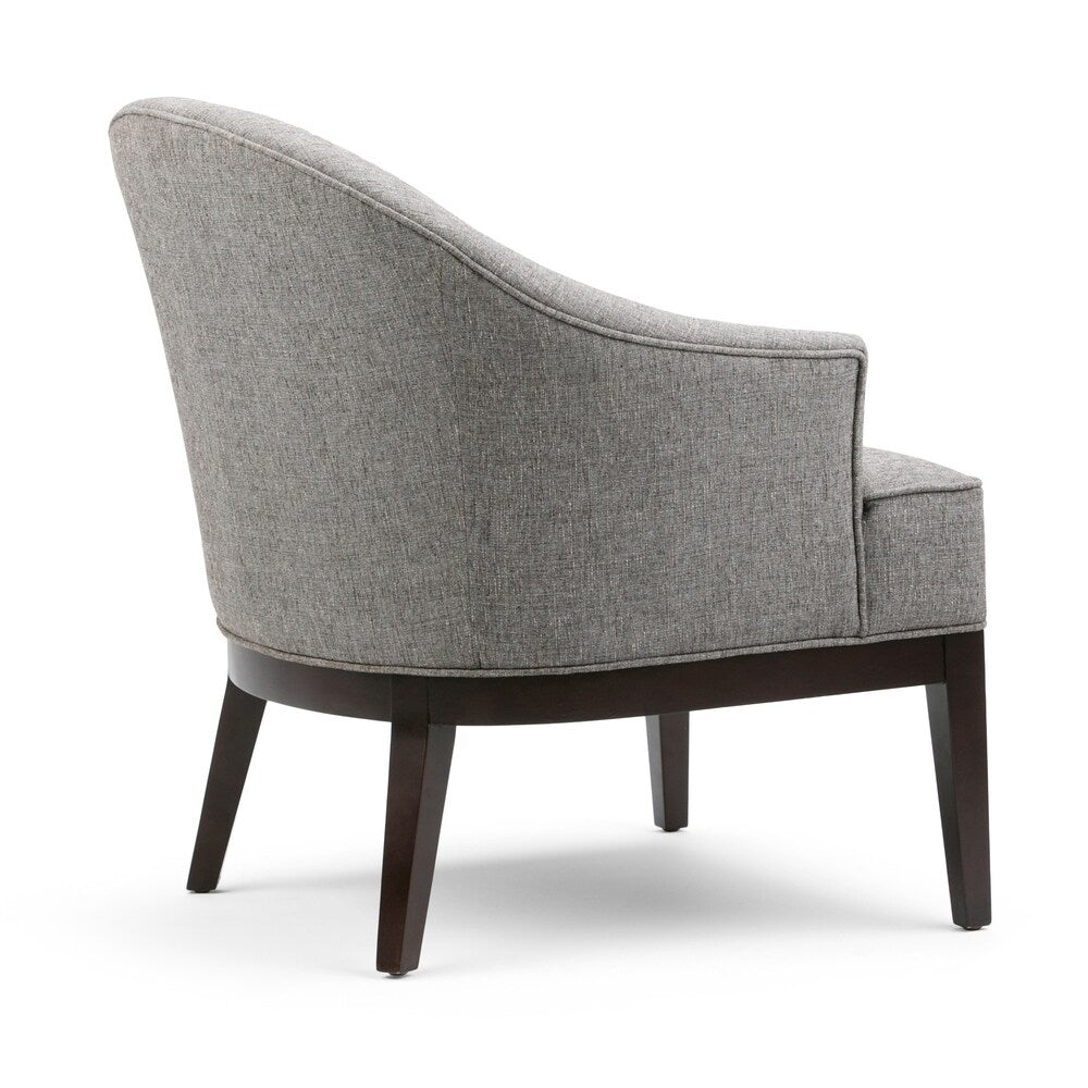 WYNDENHALL Harper 29 inch Wide Mid Century Modern Tub Chair, Fully Assembled