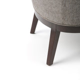 WYNDENHALL Harper 29 inch Wide Mid Century Modern Tub Chair, Fully Assembled