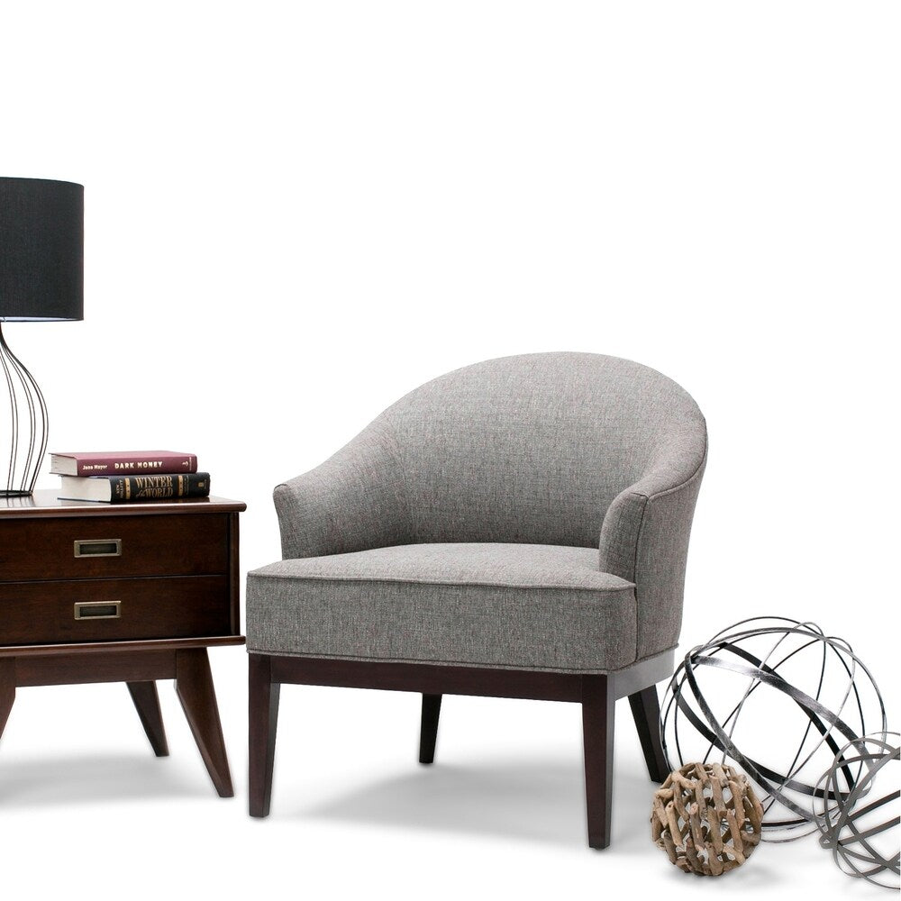 WYNDENHALL Harper 29 inch Wide Mid Century Modern Tub Chair, Fully Assembled