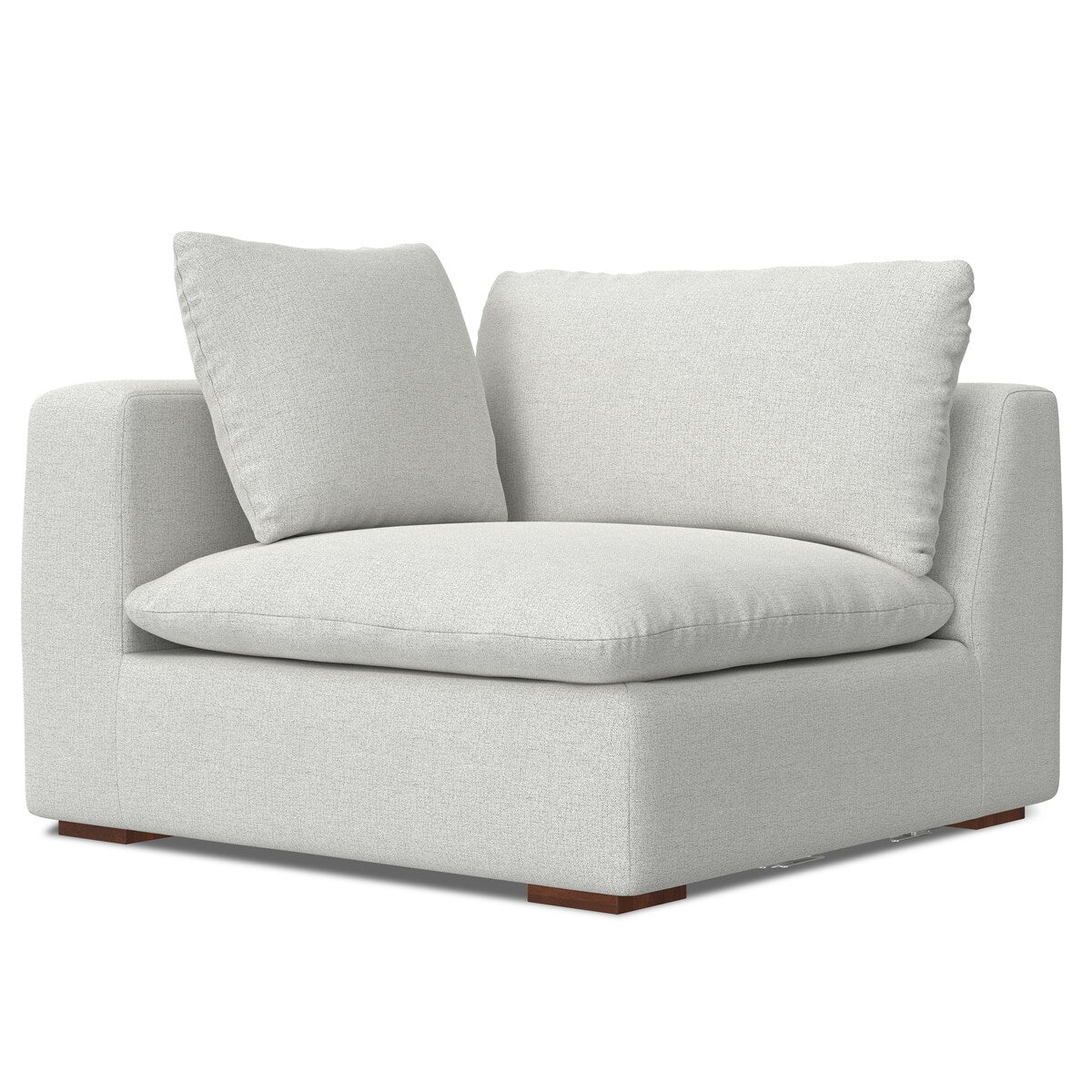 WYNDENHALL Marlee 2-Seater Modular Sofa in Velvety Chenille Performance Fabric