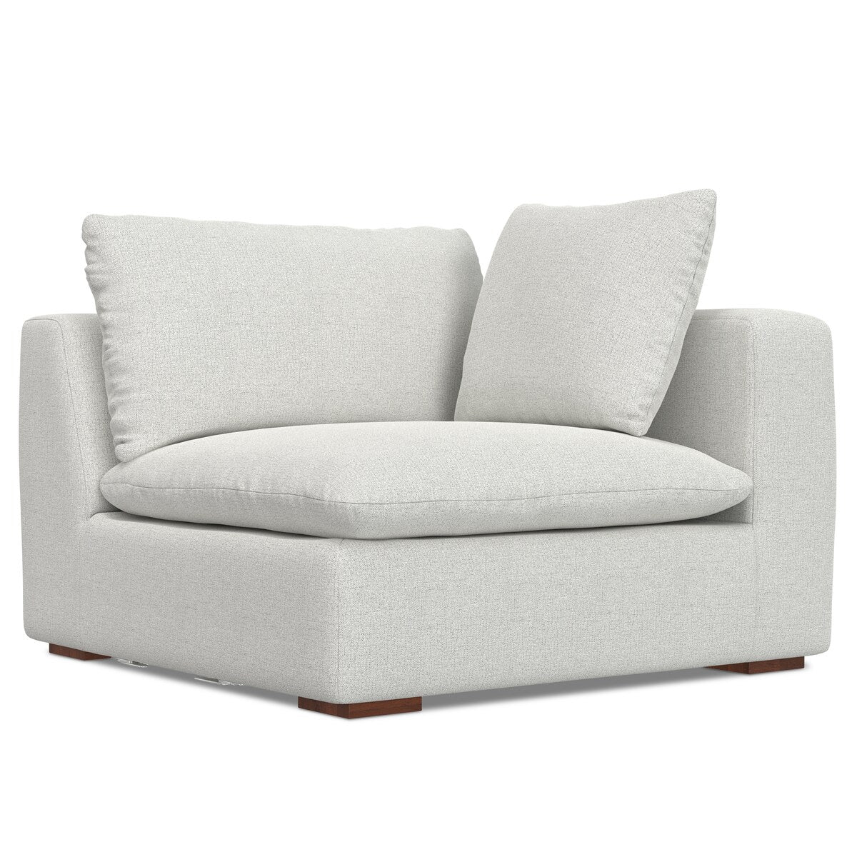 WYNDENHALL Marlee 2-Seater Modular Sofa in Velvety Chenille Performance Fabric