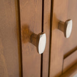 WYNDENHALL Norfolk Honey Brown Entryway Storage Bench