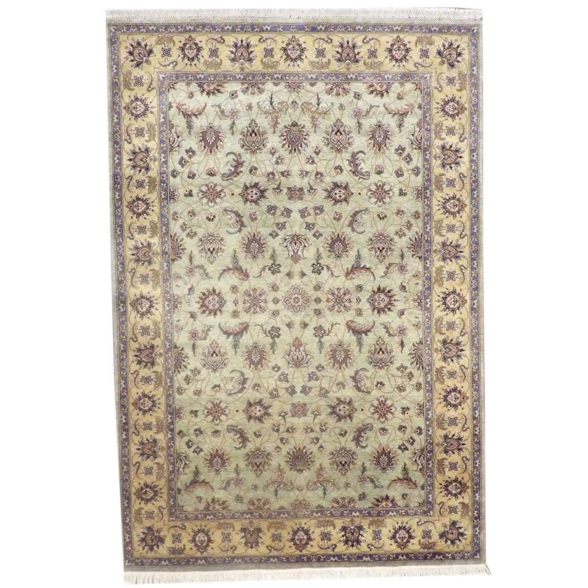 Wahi Rugs Hand Knotted Fine Ziegler Tie Dye 6'0"x9'0