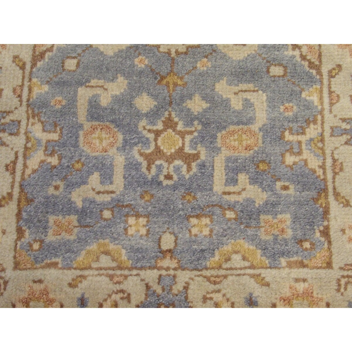 Wahi Rugs Hand Knotted Turk Oushak Silver Wash 2'0"x3'0"