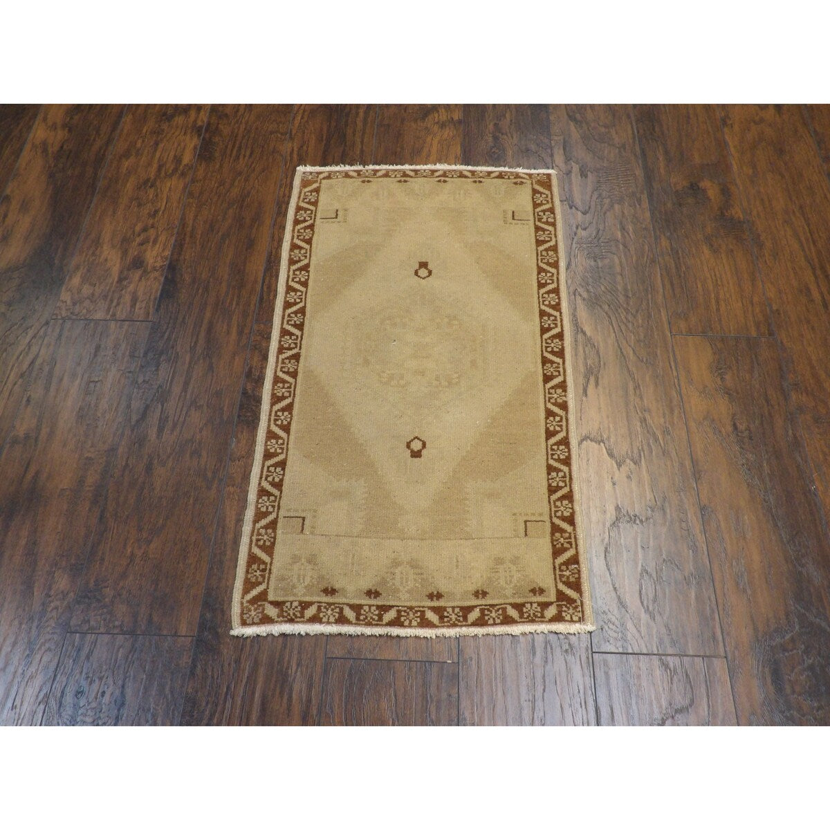 Wahi Rugs Hand Knotted Vintage Turk Anatolian Antique Yastik 2' x 3' - 2'x3'