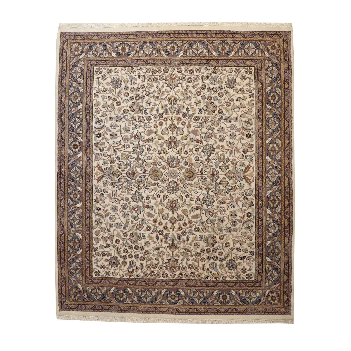 Wahi Rugs Traditional Wool Hand Knotted Rug 8.4 x 10.1 - 8' x 10'