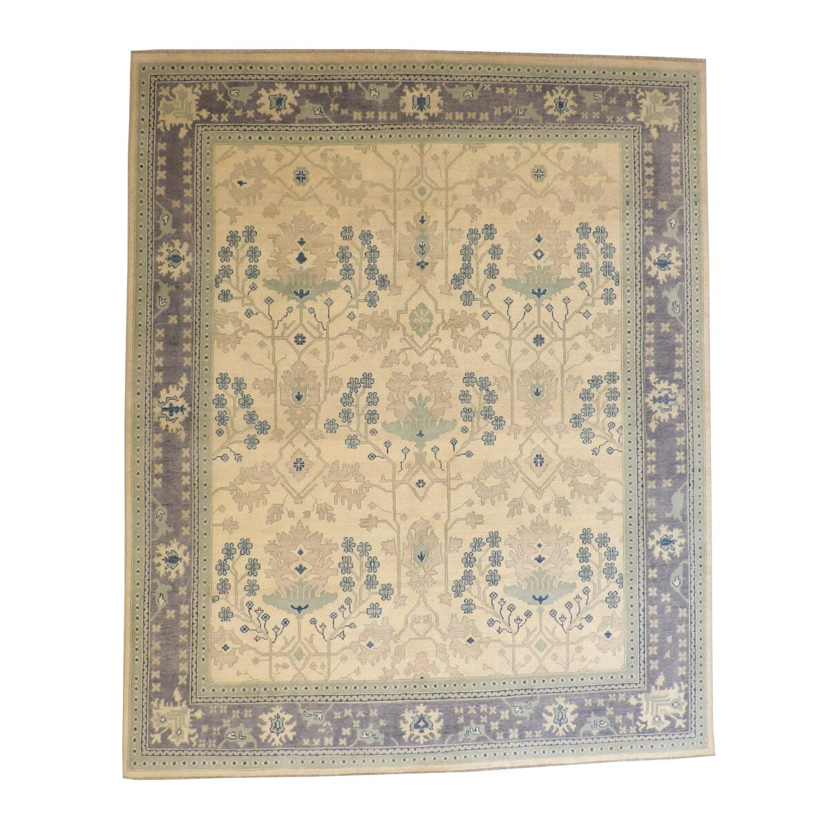 Wahi Rugs Traditional Wool Hand Knotted Rug 8'0" x 9'9" - 8' x 10'