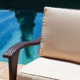 Waikiki Outdoor 8-piece Wicker Seating Set with Cushions by Christopher Knight Home