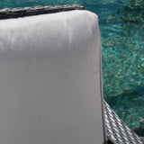 Waikiki Outdoor 8-piece Wicker Seating Set with Cushions by Christopher Knight Home