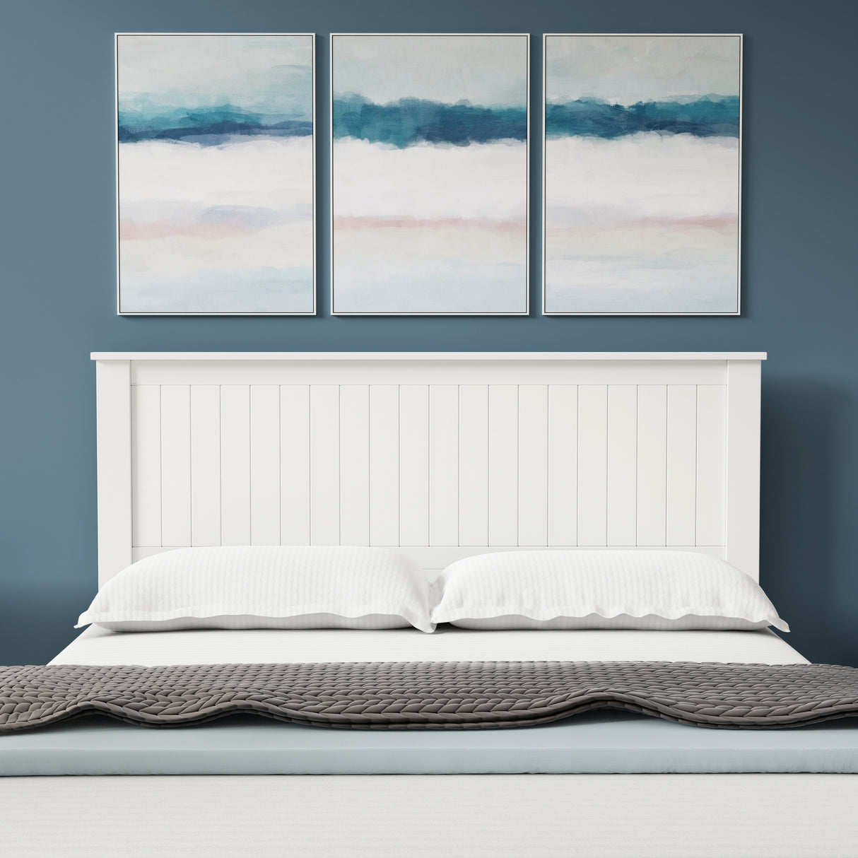 Wainscott Wood Headboard