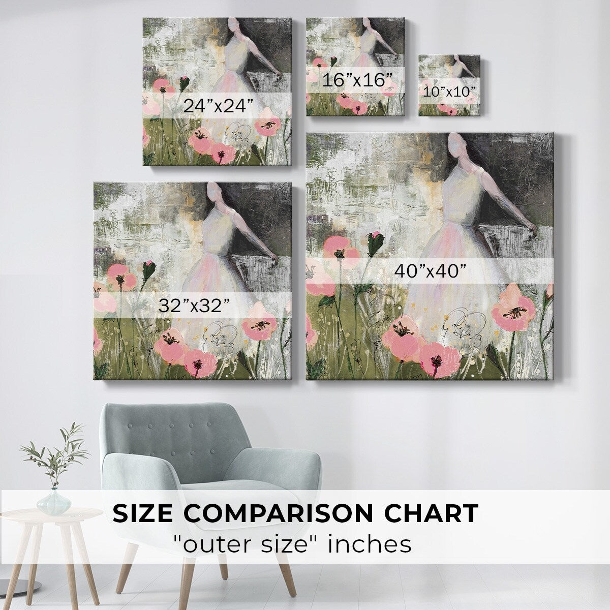 Waiting-Gallery Wrapped Canvas