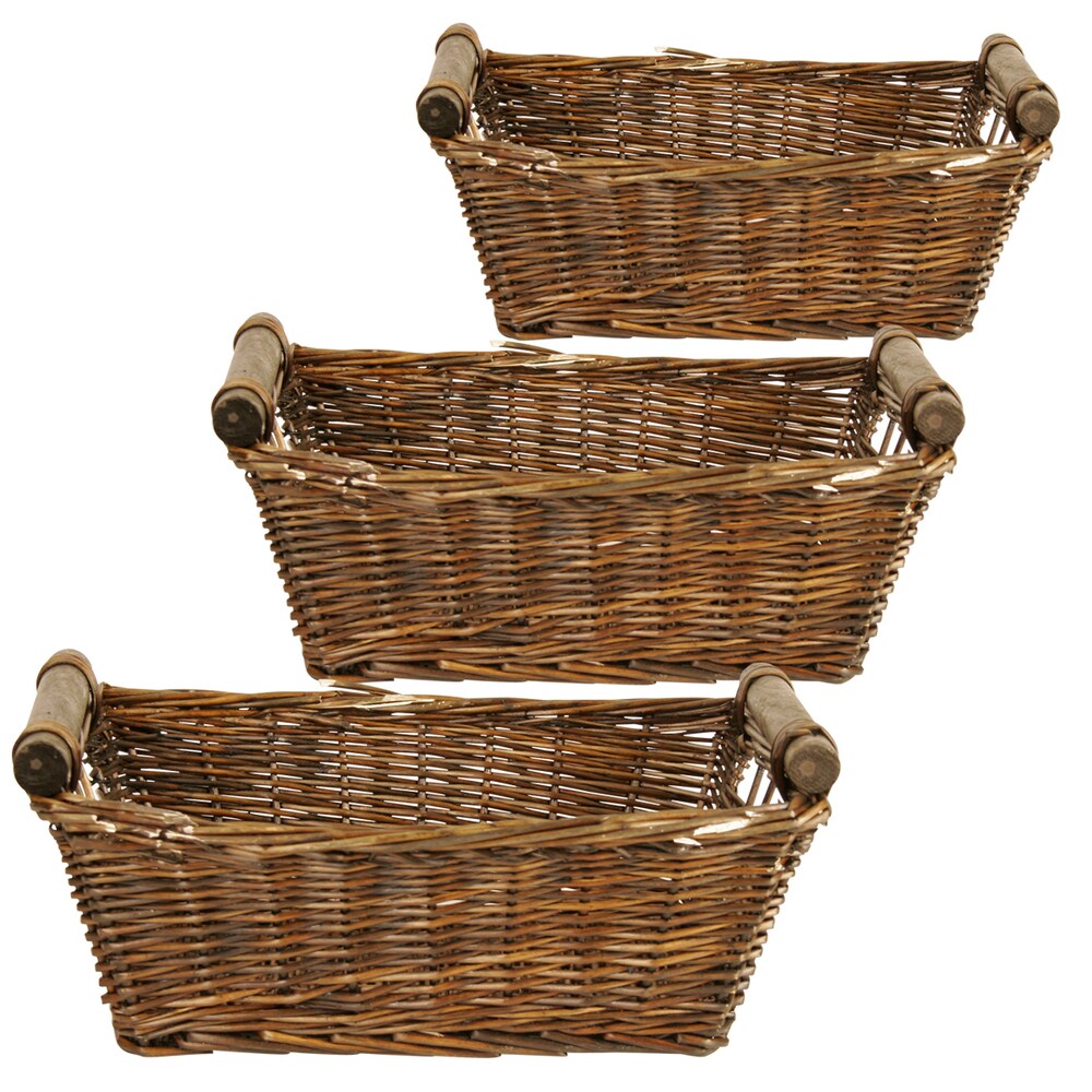 Wald Imports 13-inch Willow Tray