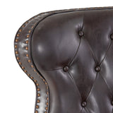 Walder Contemporary Tufted Recliner with Nailhead Trim by Christopher Knight Home