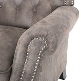 Walder Tufted Microfiber Recliner Club Chair by Christopher Knight Home
