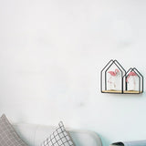Wall Basket Kitchen Wall Hanging Bathroom Storage - Gold
