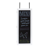 Wall Cabinet Organizer with Chalkboard