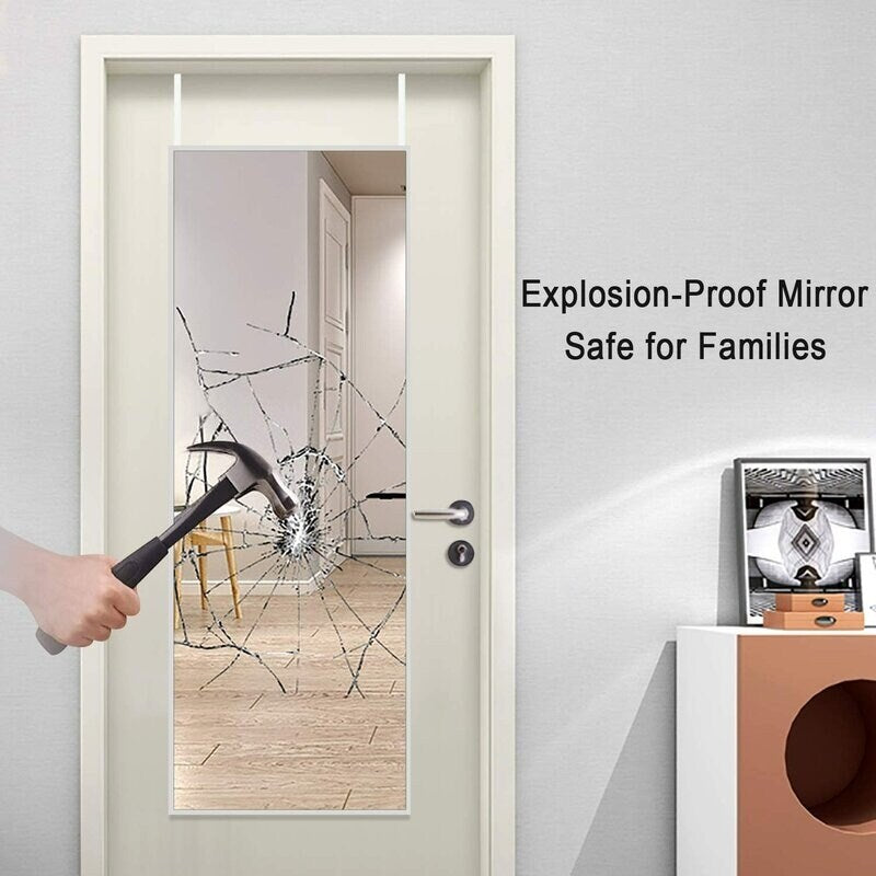 Accent Mirrors For Wall Door Hanging Mirror