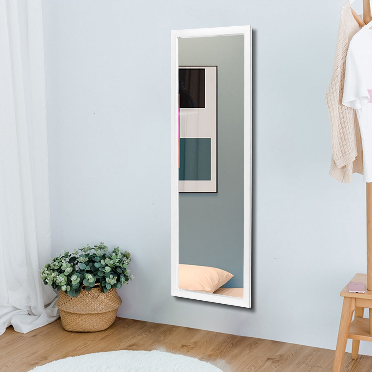 Accent Mirrors For Wall Door Hanging Mirror
