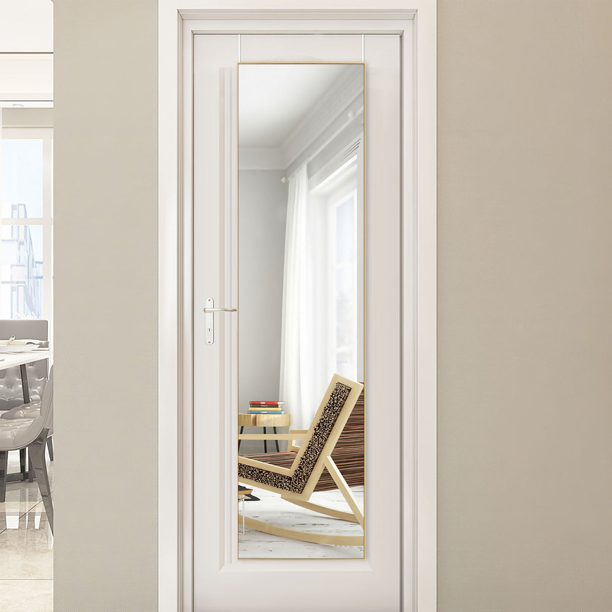 Accent Mirrors For Wall Door Hanging Mirror