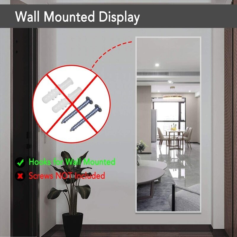 Accent Mirrors For Wall Door Hanging Mirror