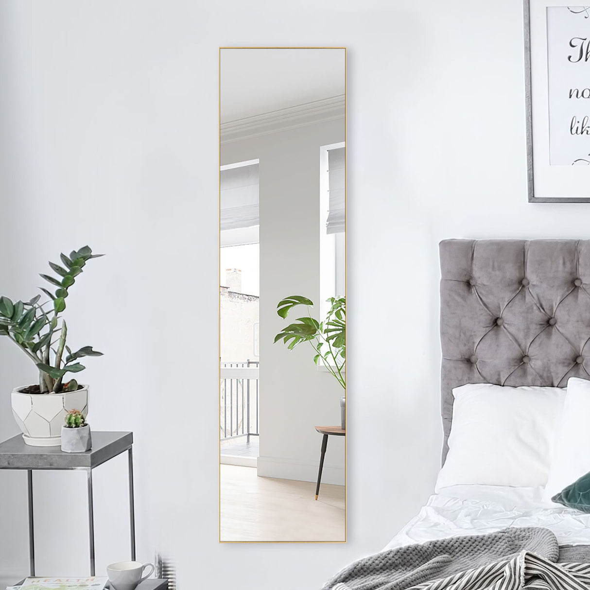 Accent Mirrors For Wall Door Hanging Mirror