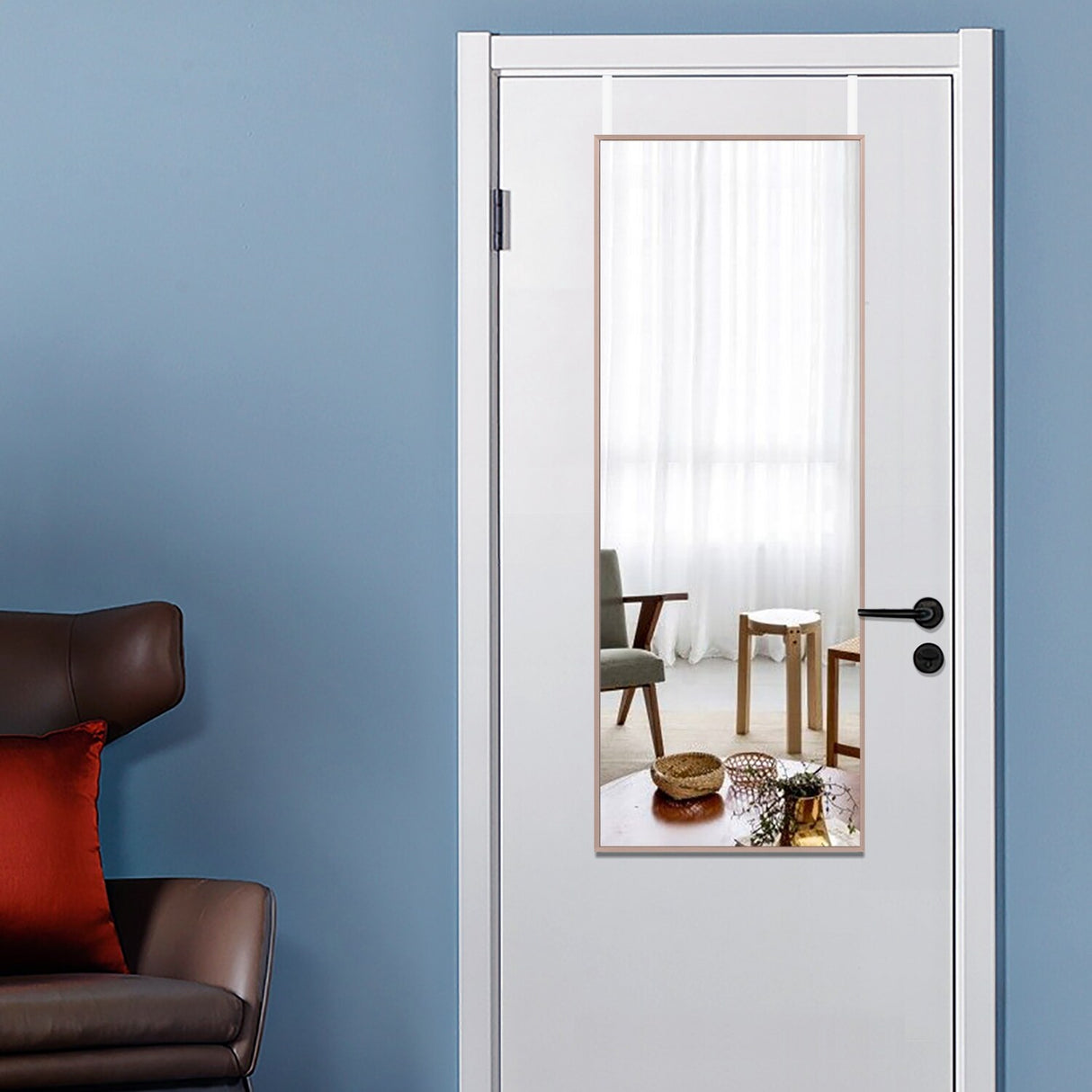 Accent Mirrors For Wall Door Hanging Mirror