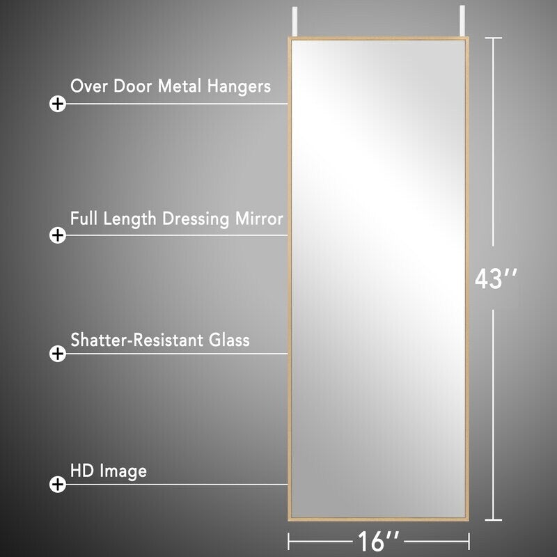 Accent Mirrors For Wall Door Hanging Mirror