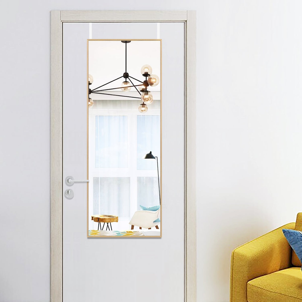 Accent Mirrors For Wall Door Hanging Mirror