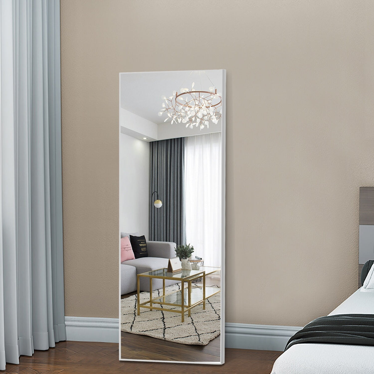 Accent Mirrors For Wall Door Hanging Mirror