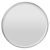 Wall Mirror-silver in Silver Metal 36in L x 1in W x 36in H