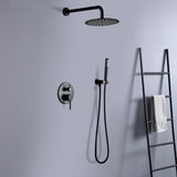 Clihome Wall Mound Multi function Shower Heads Sets