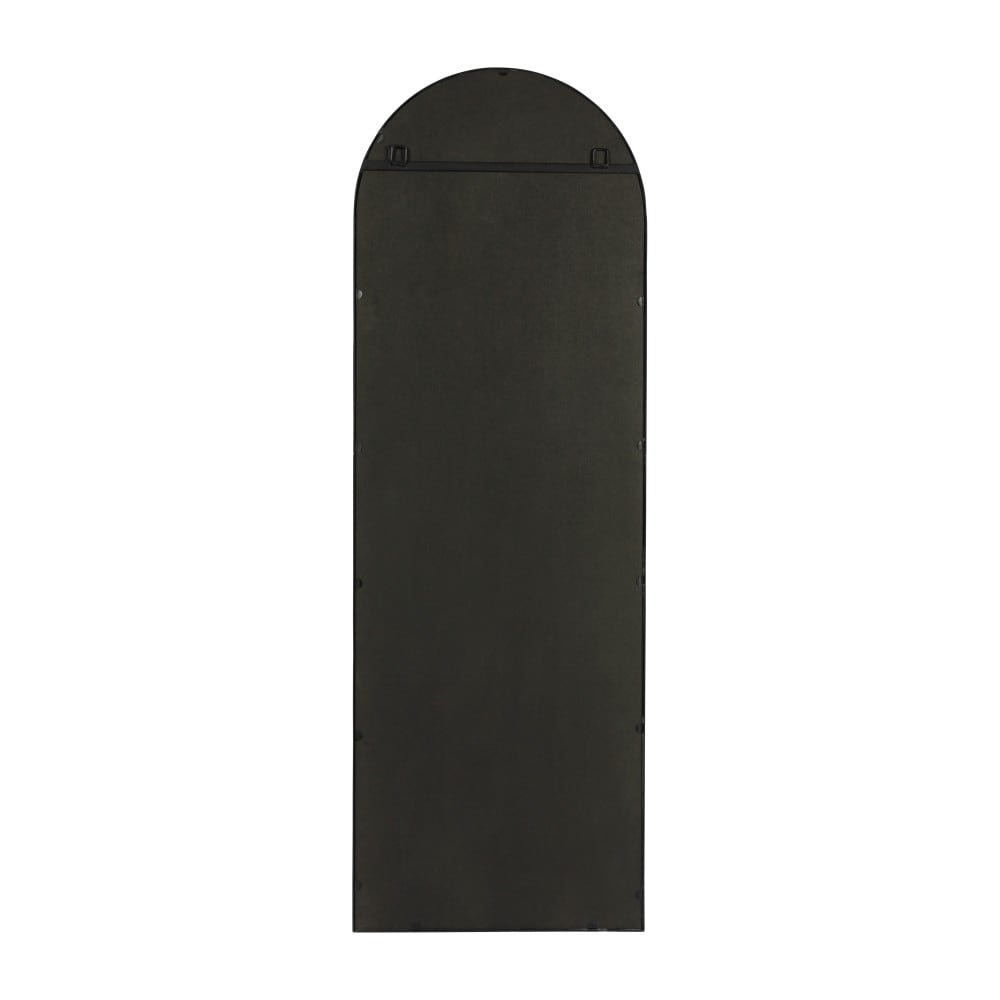 Wall Mount Arched Mirror with Slim Metal Frame