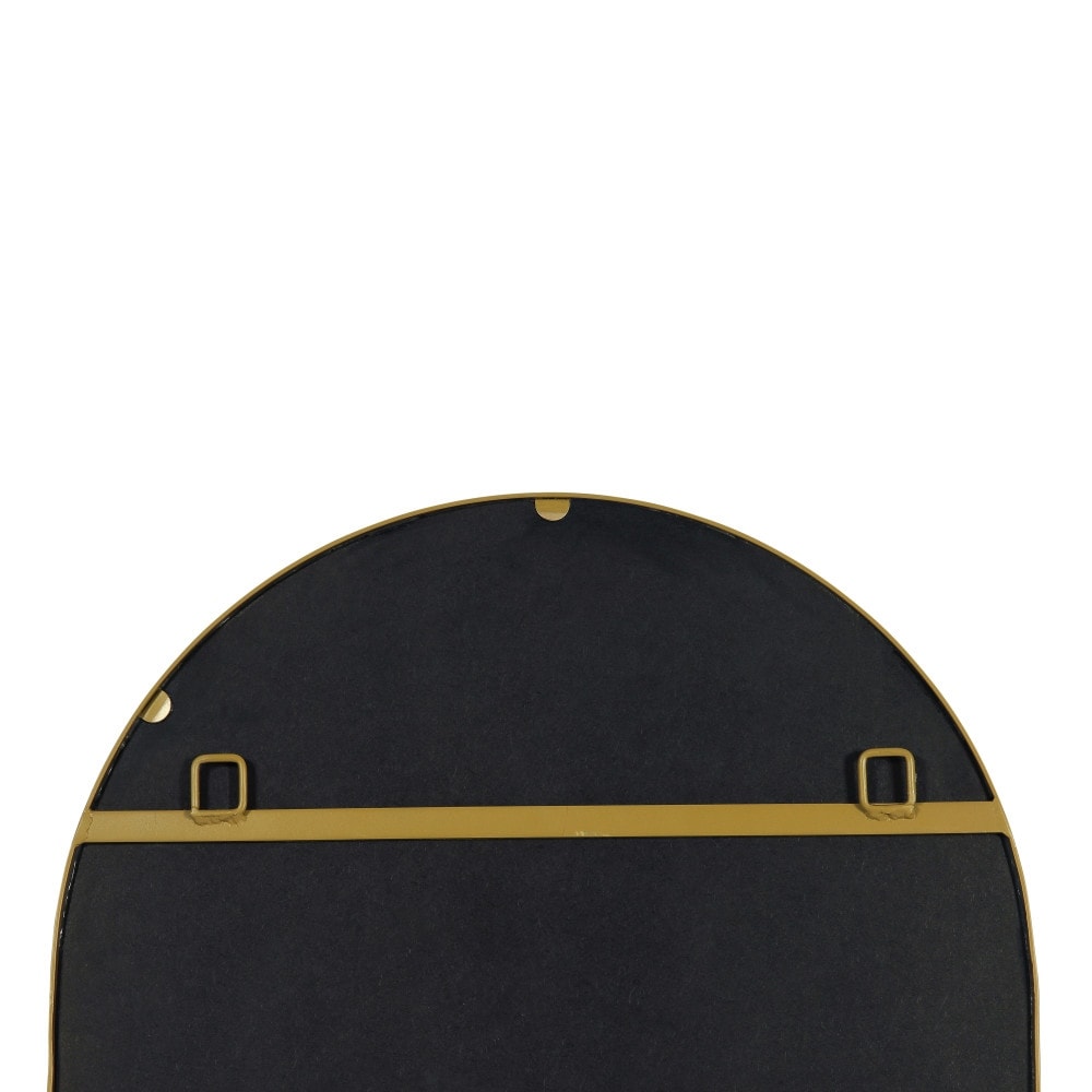 Wall Mount Arched Mirror with Slim Metal Frame